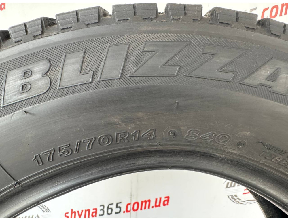 175/70 R14 BRIDGESTONE BLIZZAK REVO GZ 7mm