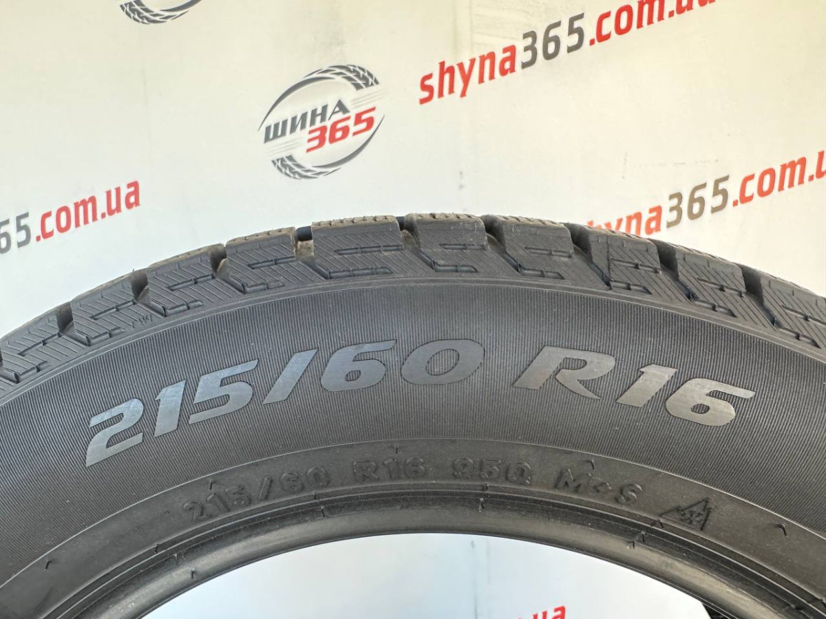 215/60 R16 PIRELLI ICE ASIMMETRICO PLUS 7mm