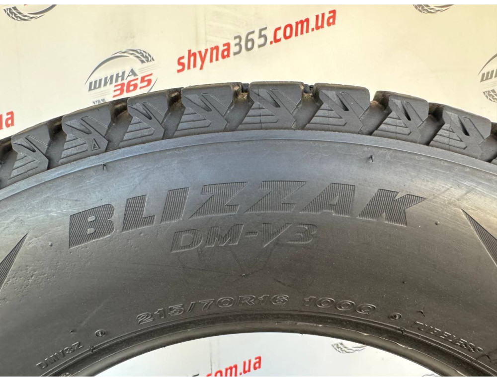 215/70 R16 BRIDGESTONE BLIZZAK DM-V3 6mm
