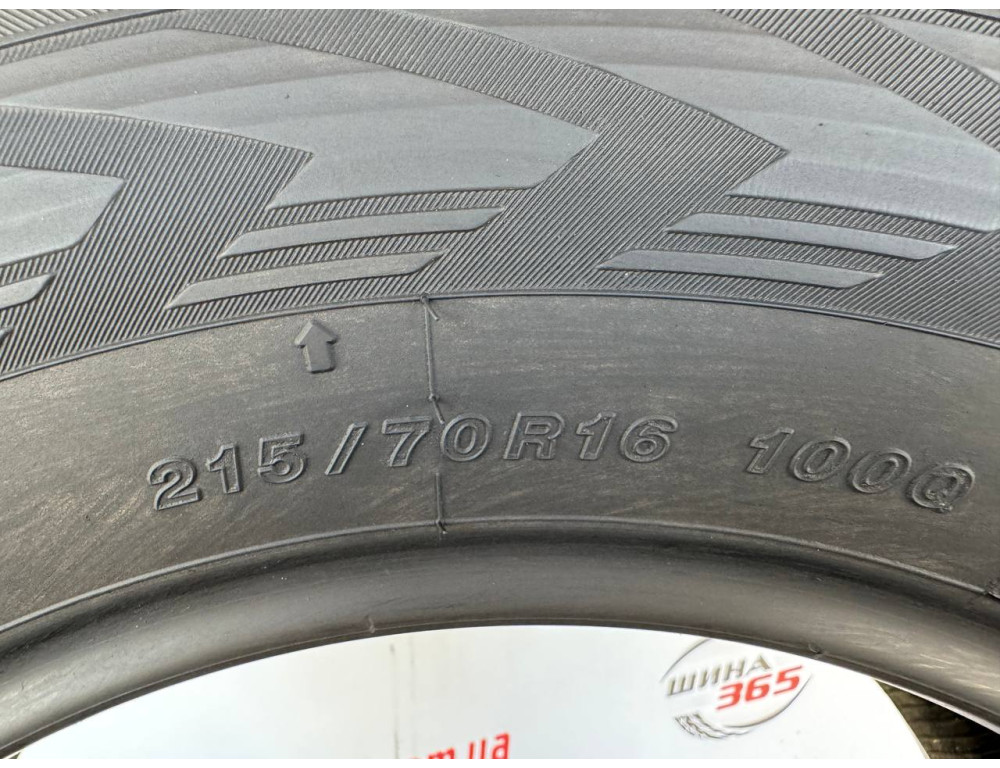 215/70 R16 YOKOHAMA ICE GUARD G075 5mm