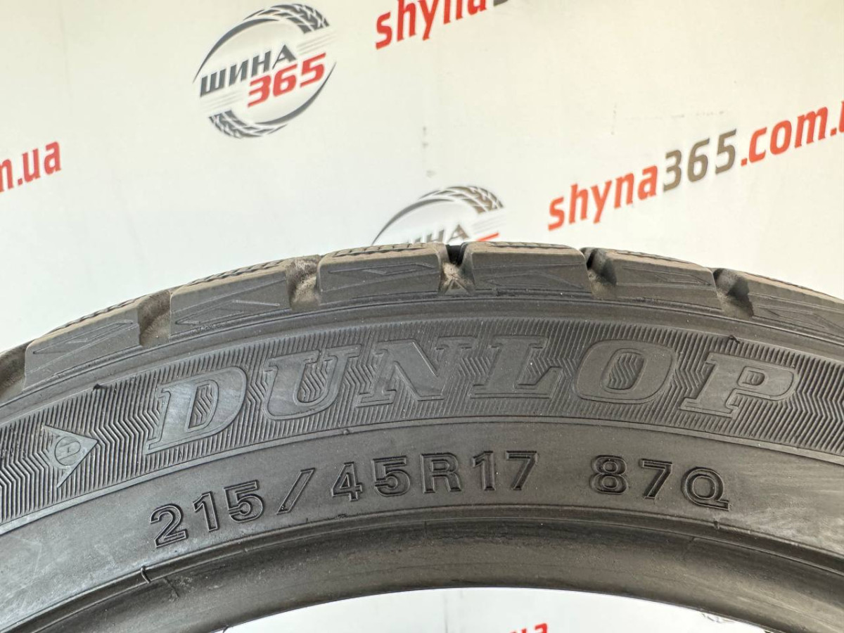 215/45 R17 DUNLOP WINTER MAXX WM01 8mm