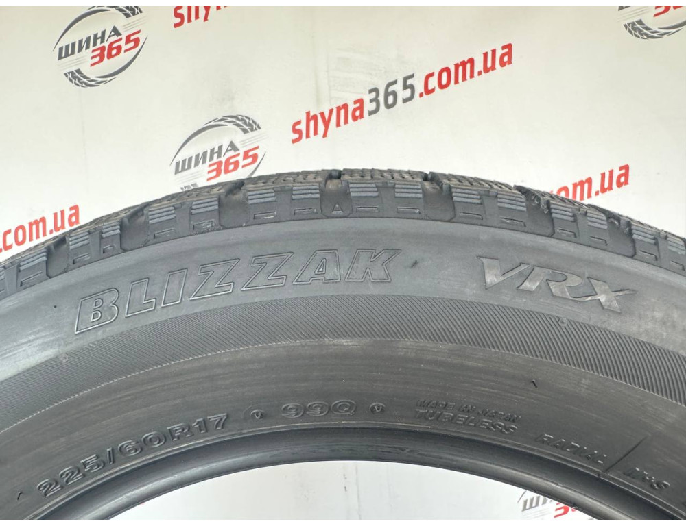 225/60 R17 BRIDGESTONE BLIZZAK VRX 5mm