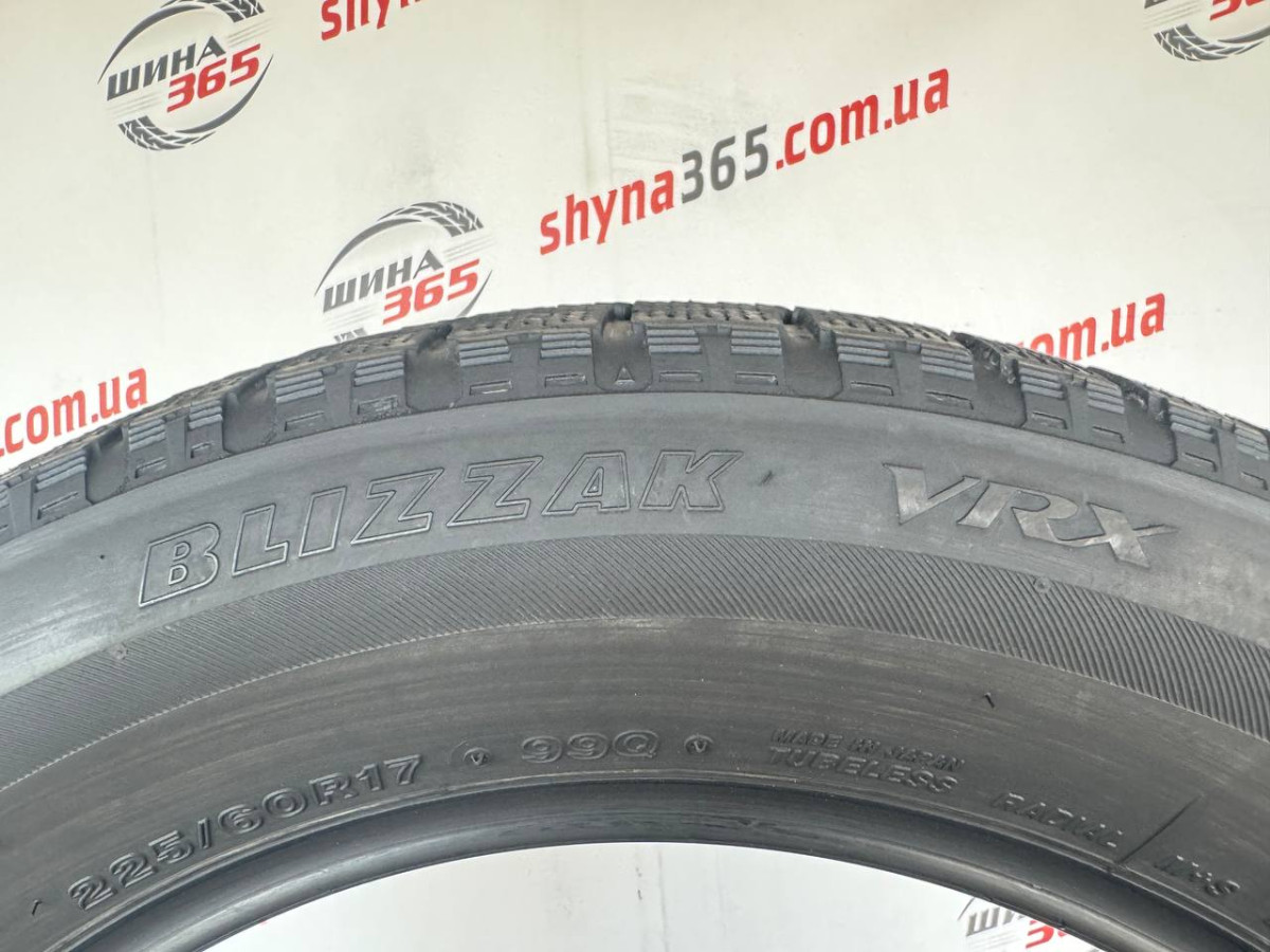 225/60 R17 BRIDGESTONE BLIZZAK VRX 5mm