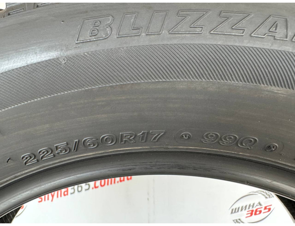 225/60 R17 BRIDGESTONE BLIZZAK VRX 6mm