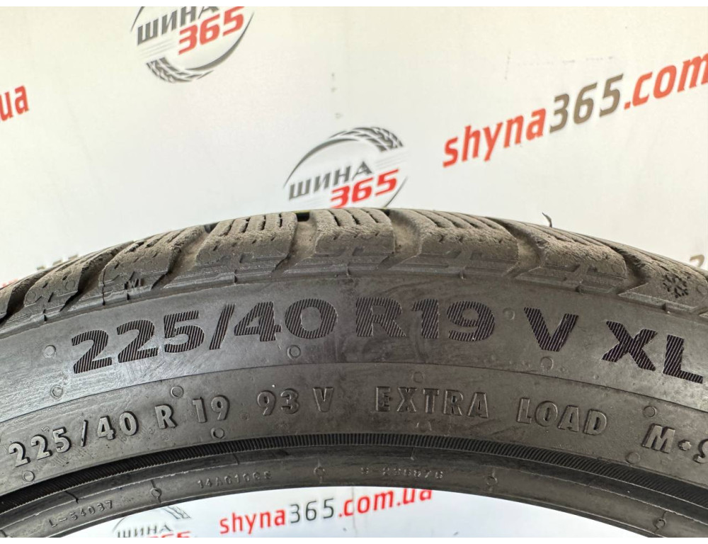 225/40 R19 CONTINENTAL WINTERCONTACT TS860S RUN FLAT 5mm