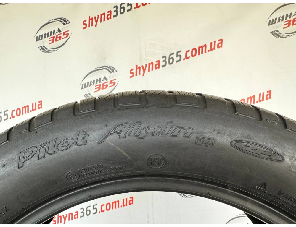 245/50 R18 MICHELIN PILOT ALPIN PA4 RUN FLAT 4mm