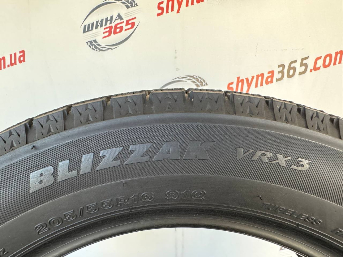 205/55 R16 BRIDGESTONE BLIZZAK VRX3 5mm