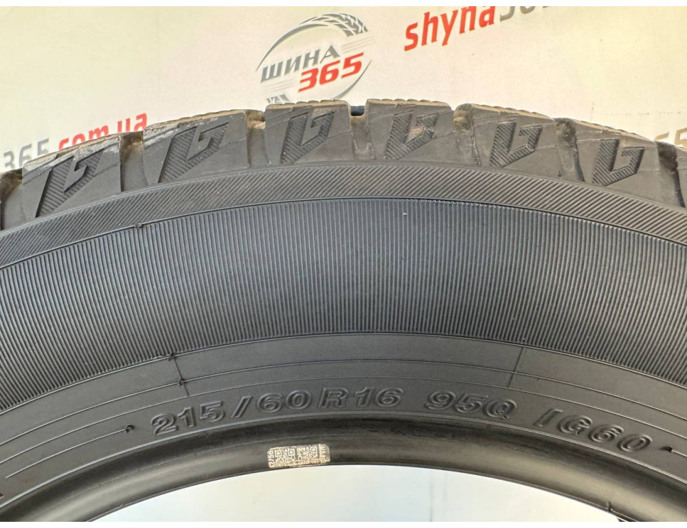 215/60 R16 YOKOHAMA ICE GUARD IG60 6mm