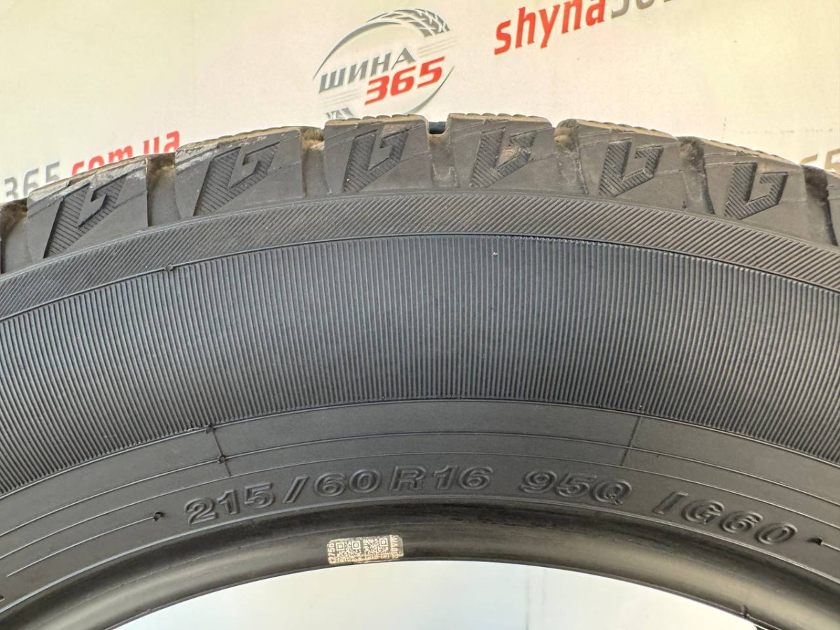 215/60 R16 YOKOHAMA ICE GUARD IG60 6mm
