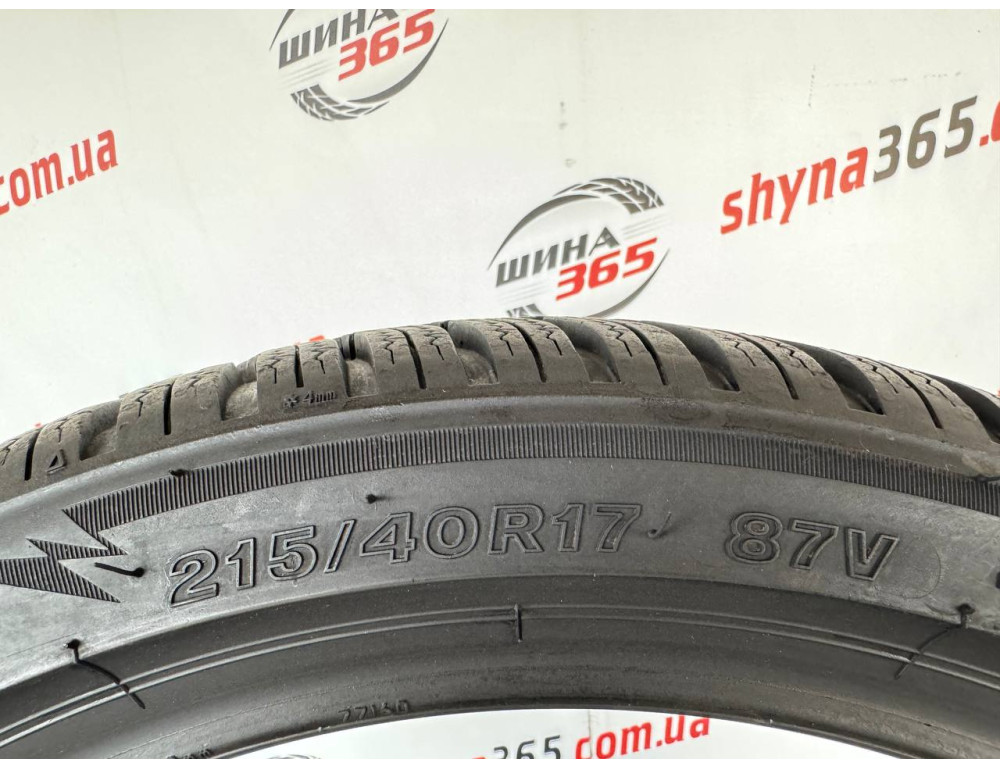 215/40 R17 BRIDGESTONE BLIZZAK LM005 7mm