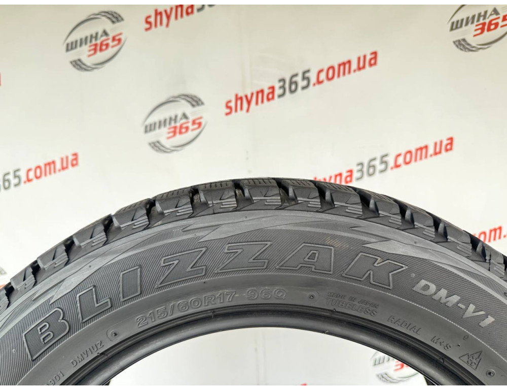 215/60 R17 BRIDGESTONE BLIZZAK DM-V1 9mm