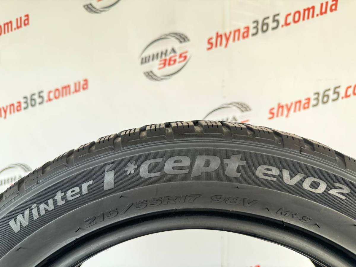 215/55 R17 HANKOOK WINTER I CEPT EVO2 W320 7mm