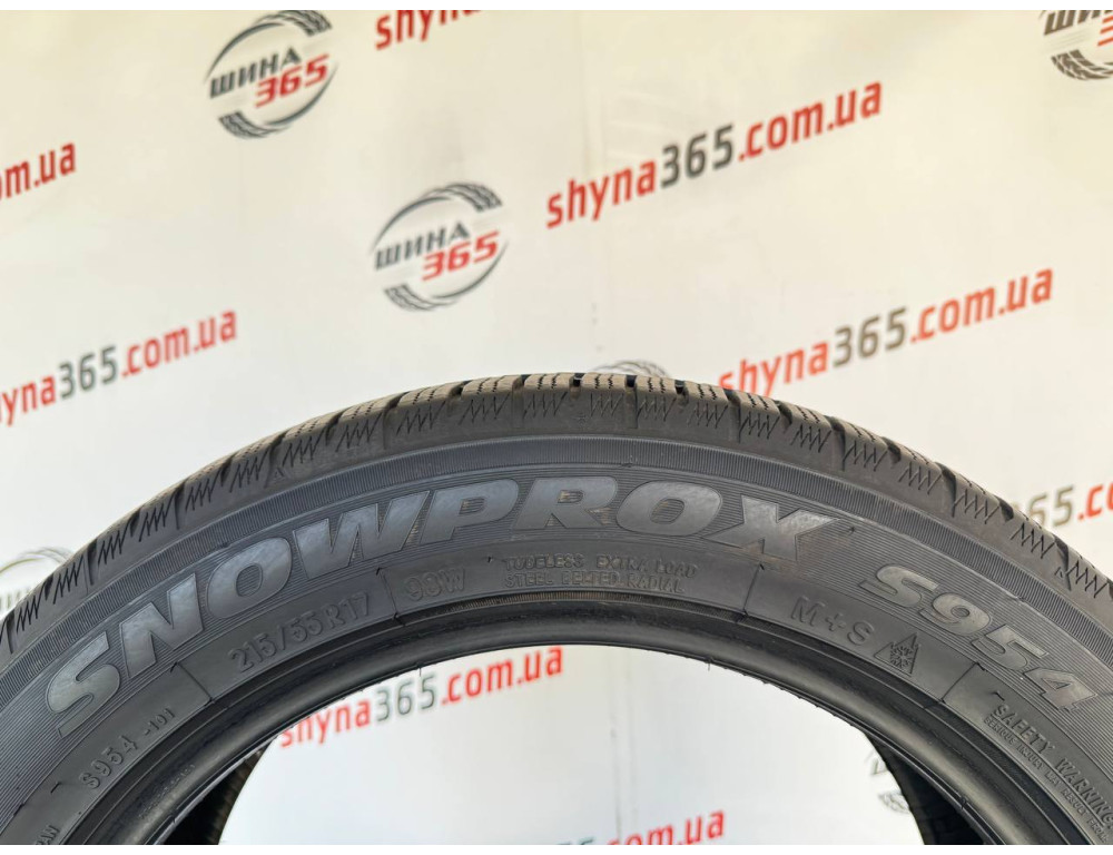 215/55 R17 TOYO SNOWPROX S954 6mm
