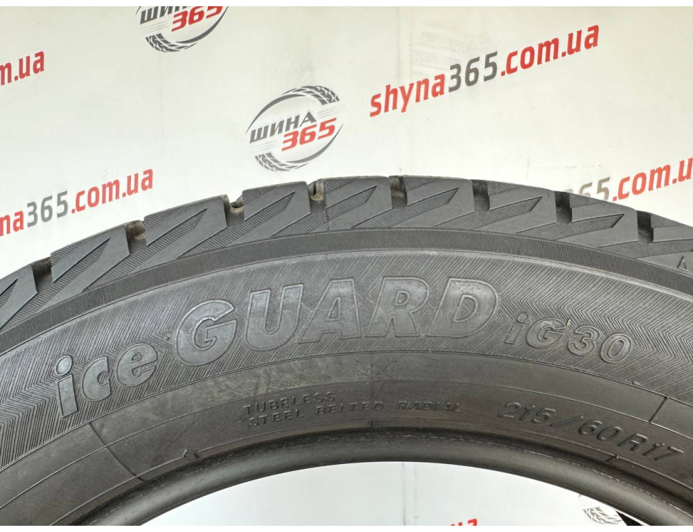 215/60 R17 YOKOHAMA ICE GUARD IG30 8mm
