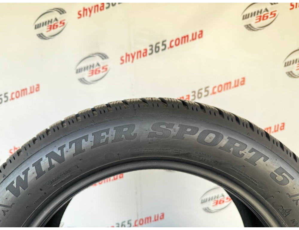 225/55 R17 DUNLOP WINTER SPORT 5 8mm