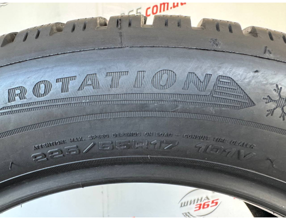 225/55 R17 DUNLOP WINTER SPORT 5 8mm