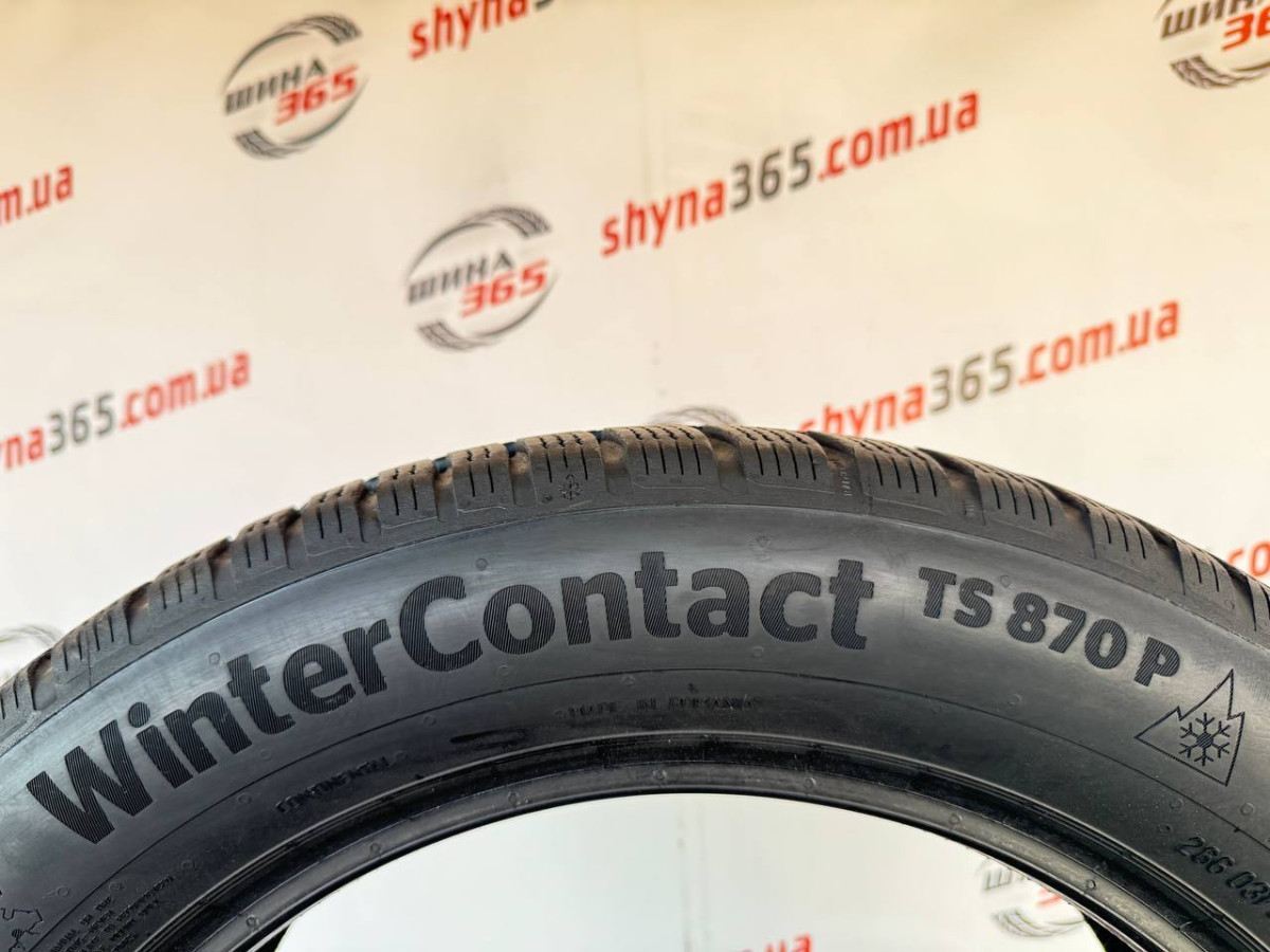 225/55 R17 CONTINENTAL WINTERCONTACT TS870P 6mm