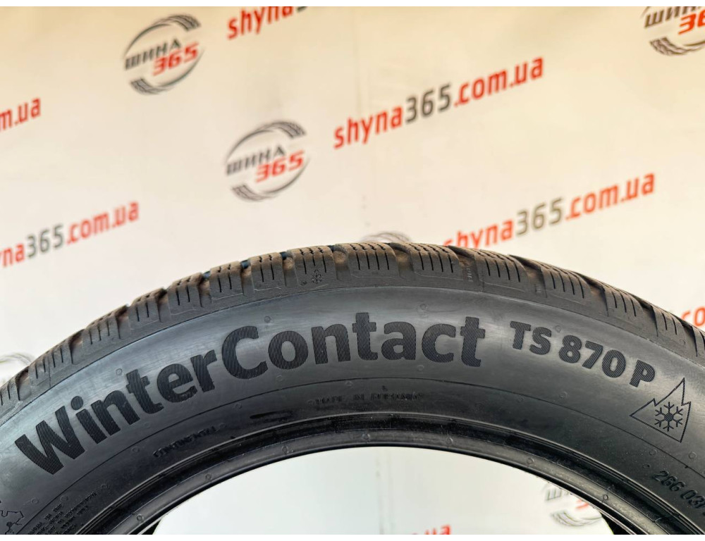 225/55 R17 CONTINENTAL WINTERCONTACT TS870P 5mm