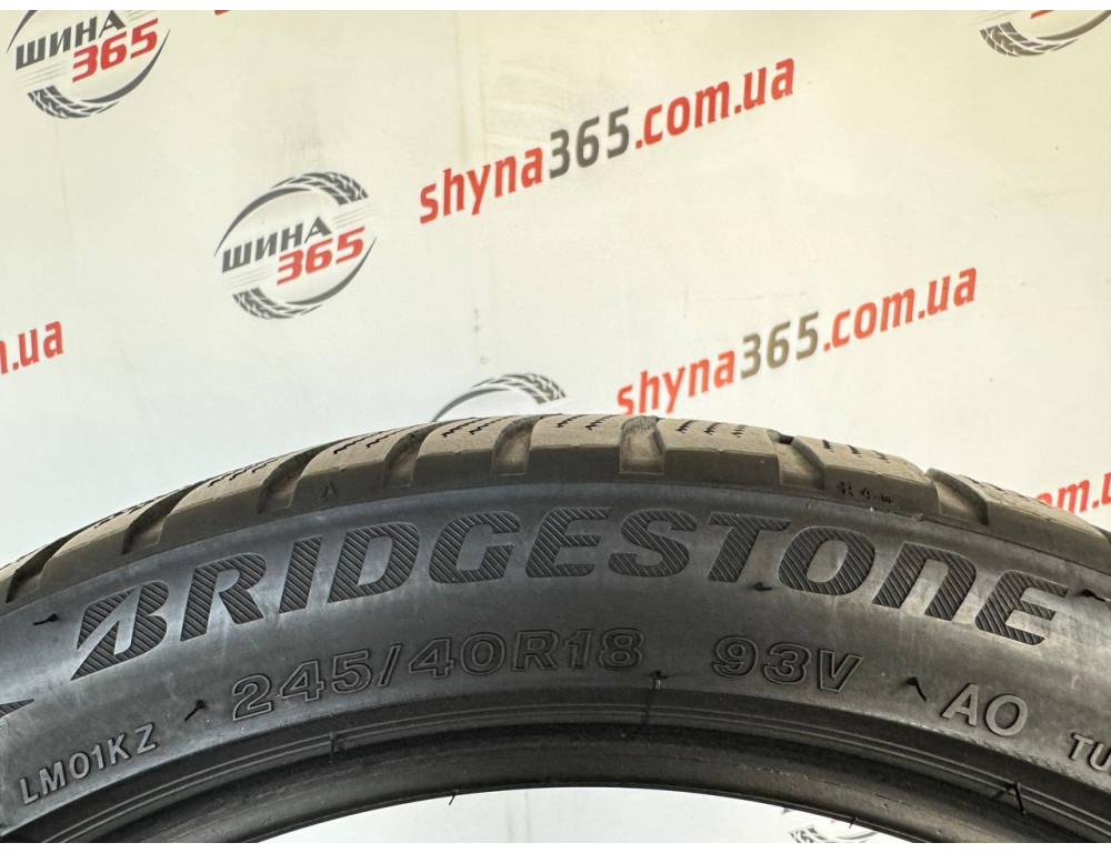 245/40 R18 BRIDGESTONE BLIZZAK LM001 4mm
