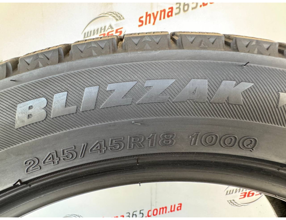 245/45 R18 BRIDGESTONE BLIZZAK VRX3 6mm