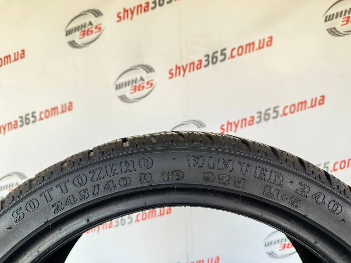 245/40 R19 PIRELLI SOTTOZERO WINTER 240 5mm