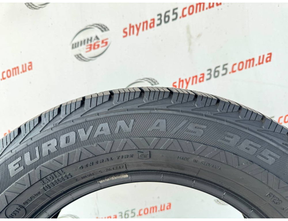 205/65 R16C GENERAL EUROVAN A/S 365 7mm