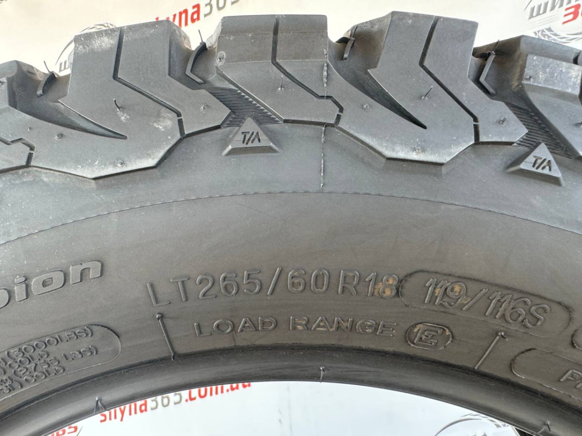 265/60 R18 BFGOODRICH ALL-TERRAIN T/A KO2 8mm