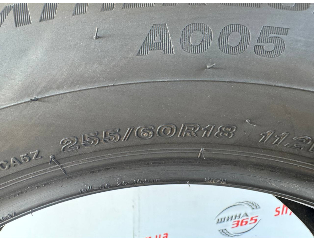 255/60 R18 BRIDGESTONE WEATHERCONTROL A005 EVO 6mm