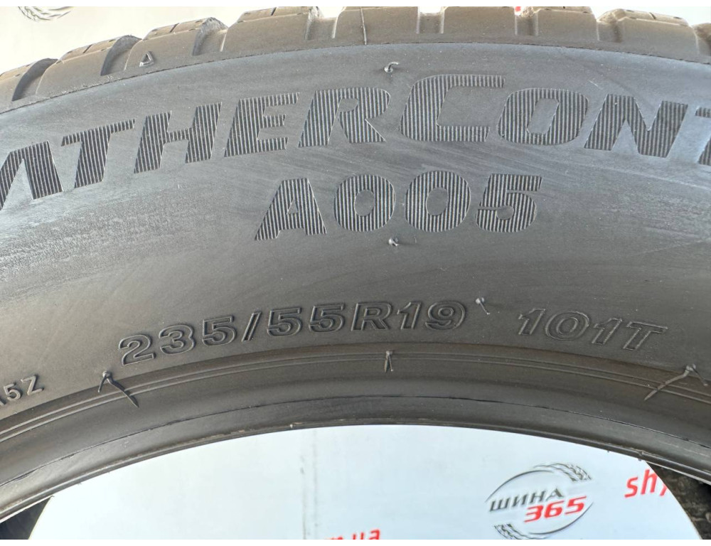 235/55 R19 BRIDGESTONE WEATHERCONTROL A005 B-SEAL 6mm