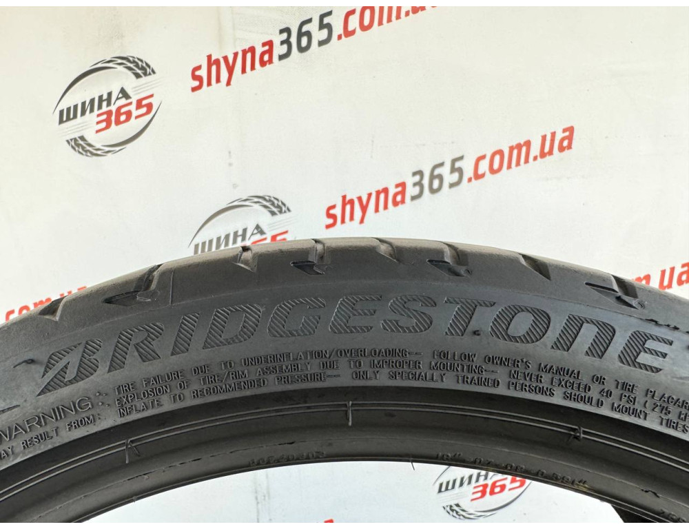 225/40 R19 BRIDGESTONE POTENZA S001 4mm