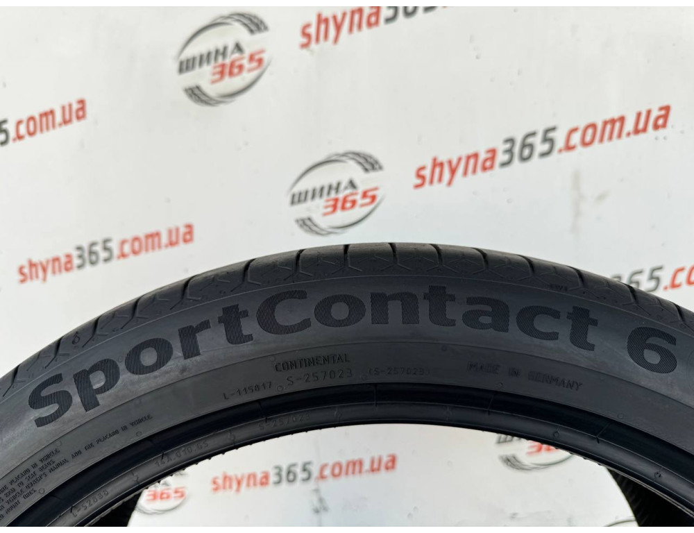 265/40 R21 CONTINENTAL SPORTCONTACT 6 4mm