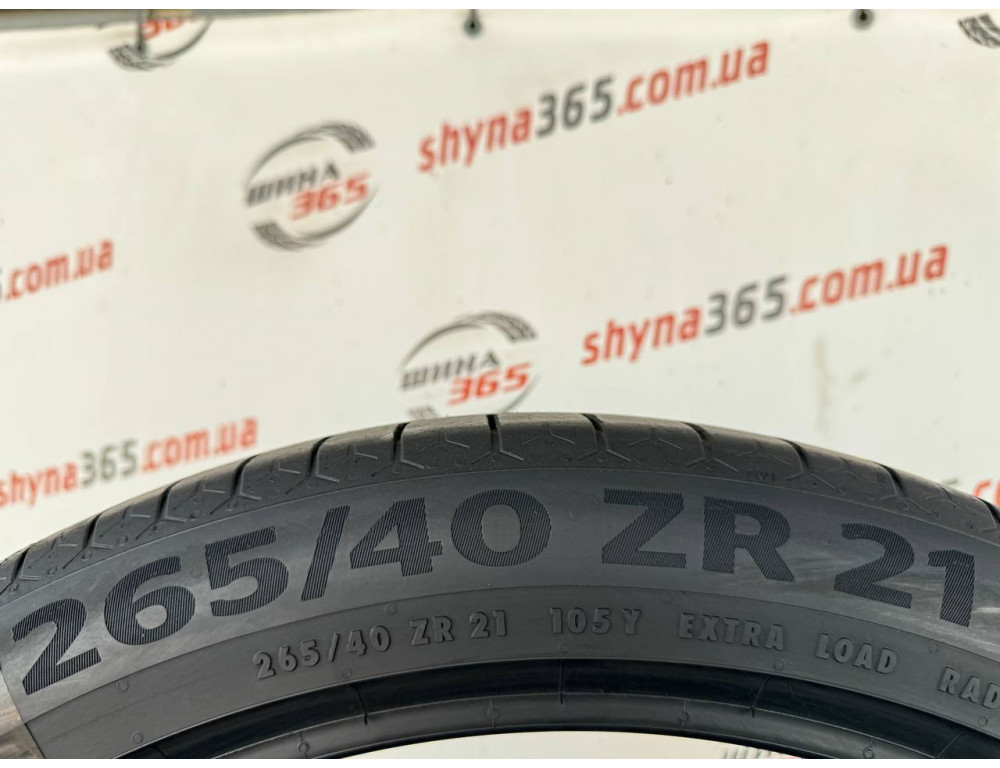 265/40 R21 CONTINENTAL SPORTCONTACT 6 4mm