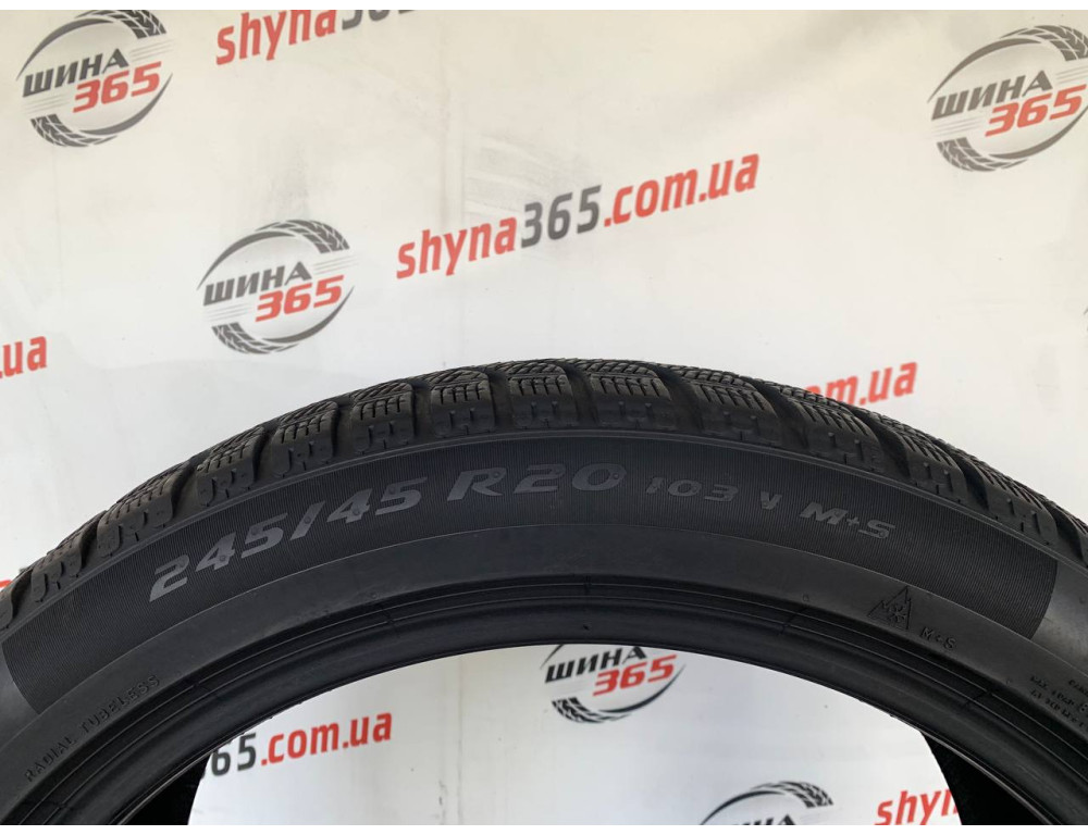 245/45 R20 PIRELLI PZERO WINTER 6mm