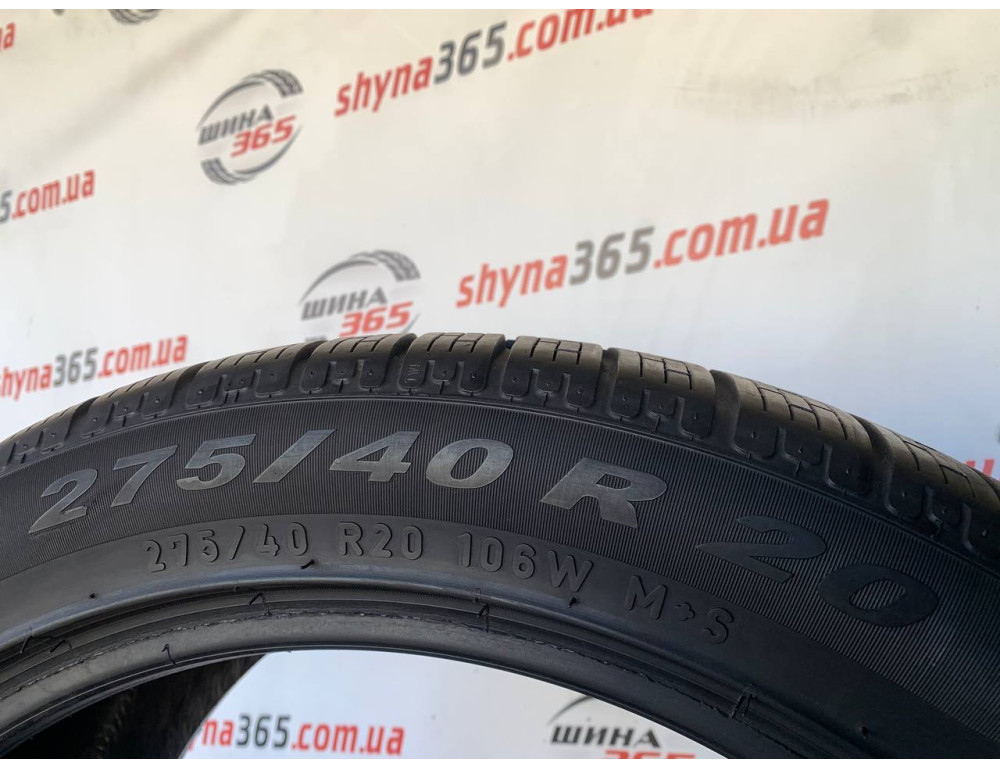 275/40 R20 PIRELLI SOTTOZERO WINTER 270 SERIE II 7mm