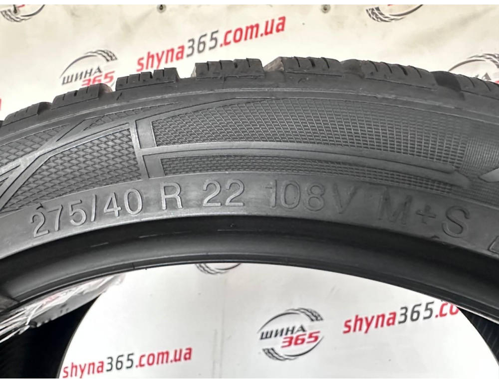 275/40 R22 VREDESTEIN WINTRAC PRO 7mm