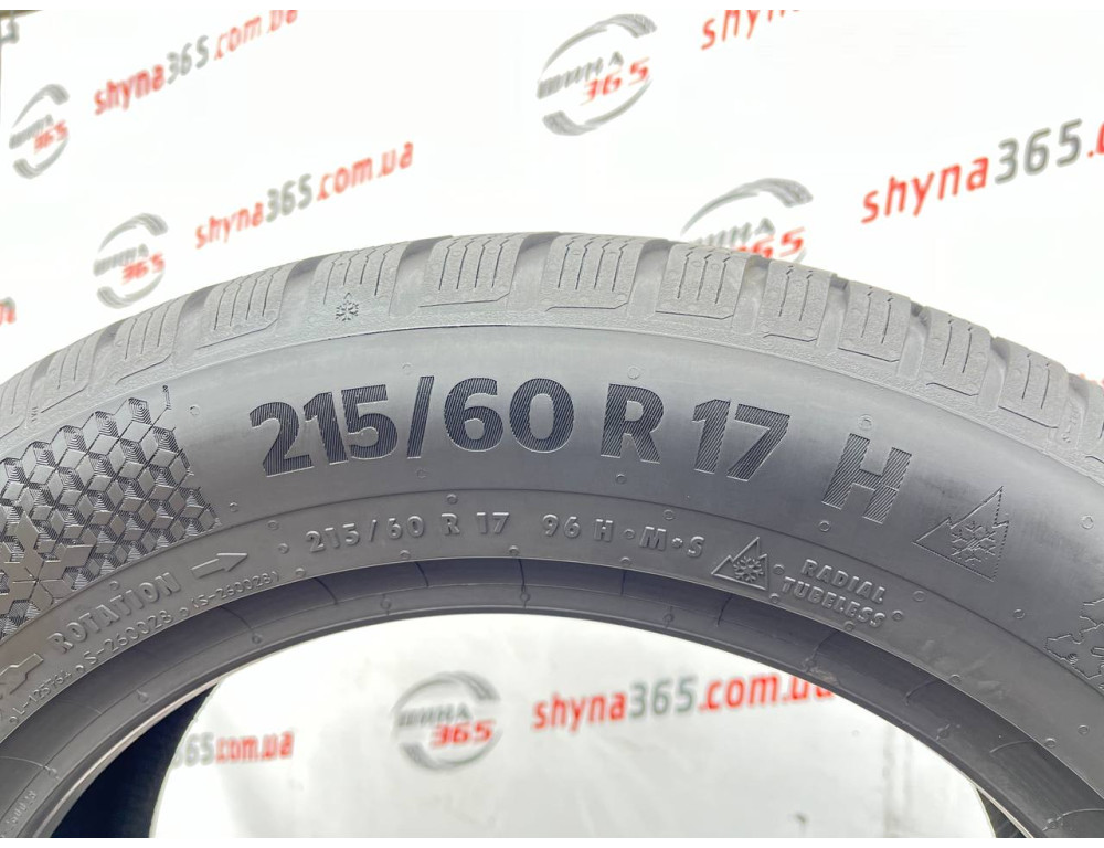 215/60 R17 CONTINENTAL WINTERCONTACT TS870P 6mm