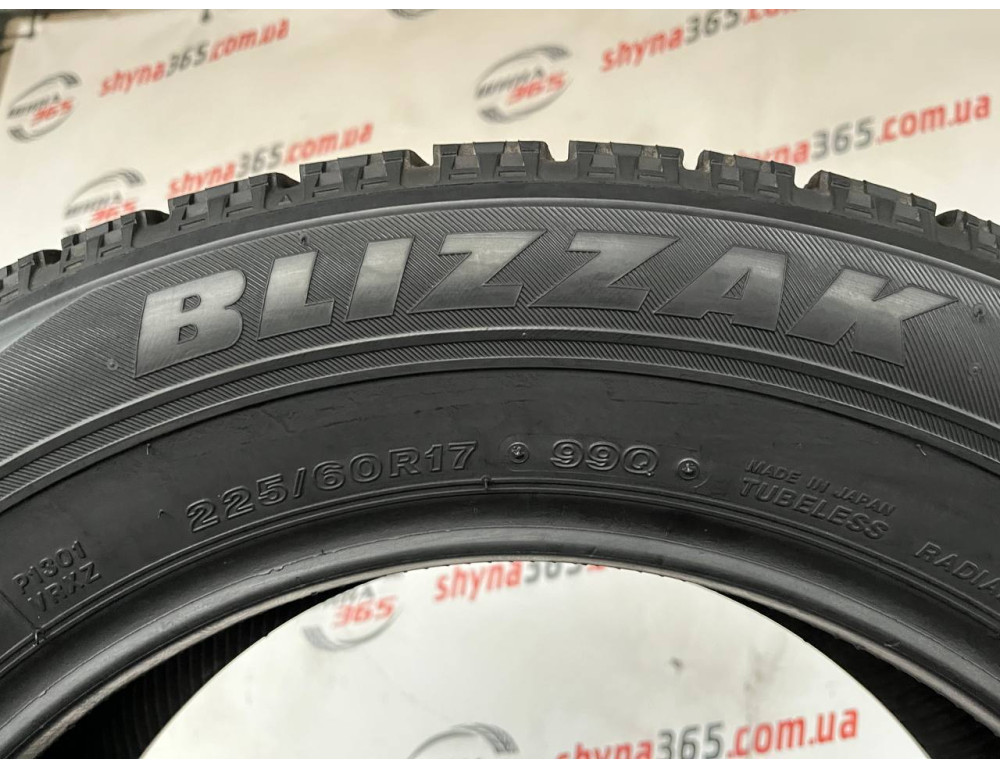 225/60 R17 BRIDGESTONE BLIZZAK VRX 8mm