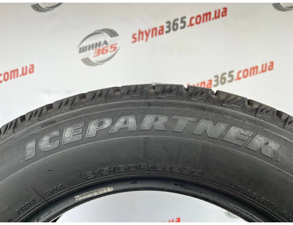 215/60 R16 BRIDGESTONE ICEPARTNER 8mm