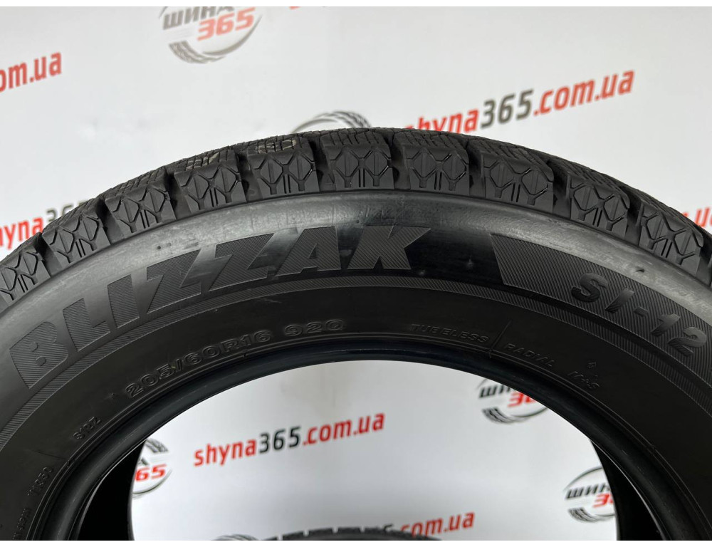 205/60 R16 BRIDGESTONE BLIZZAK SI-12 7mm