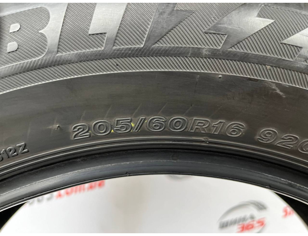 205/60 R16 BRIDGESTONE BLIZZAK SI-12 7mm