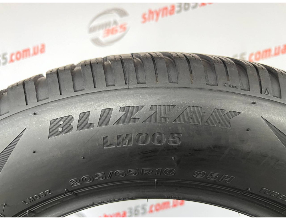 205/65 R16 BRIDGESTONE BLIZZAK LM001 5mm