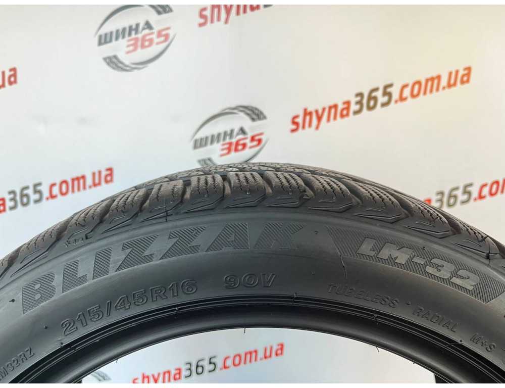 215/45 R16 BRIDGESTONE BLIZZAK LM-32 6mm