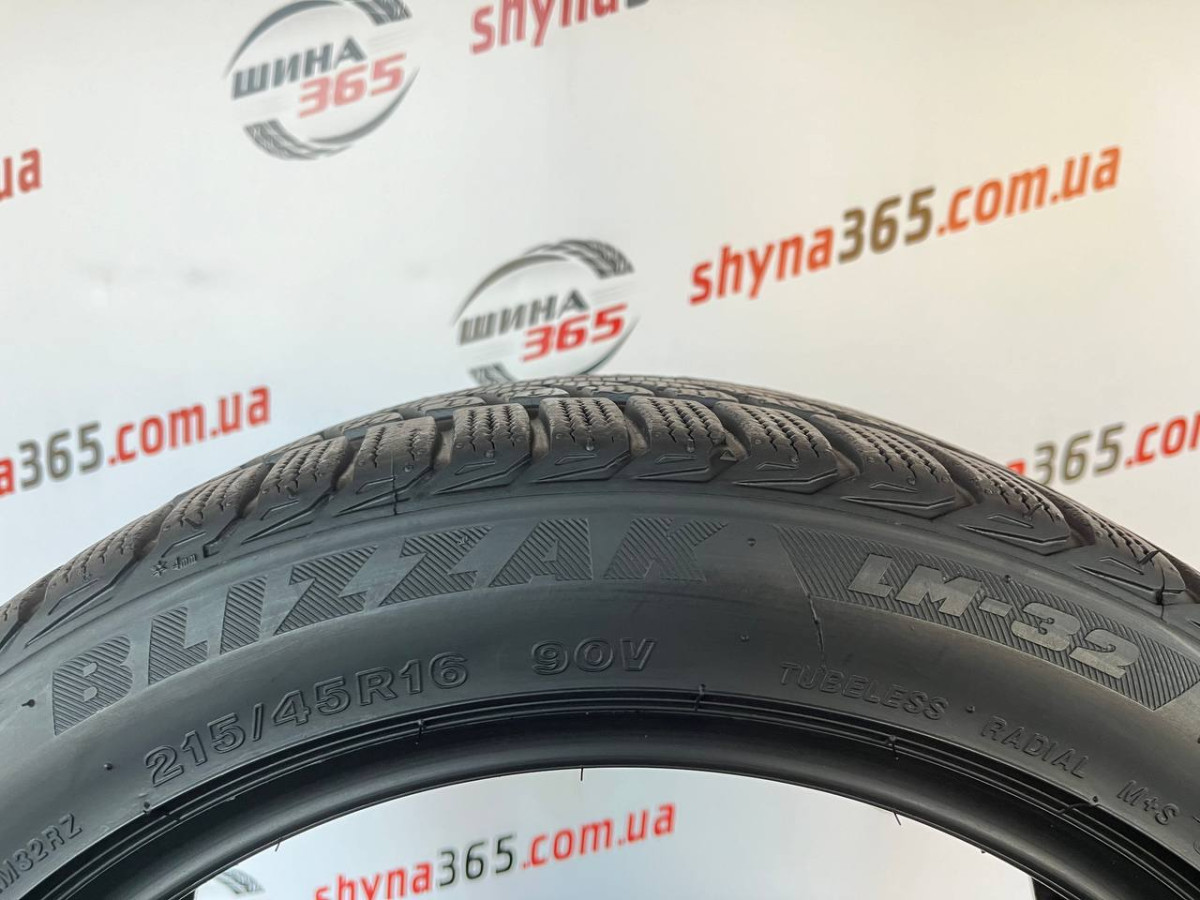 215/45 R16 BRIDGESTONE BLIZZAK LM-32 6mm