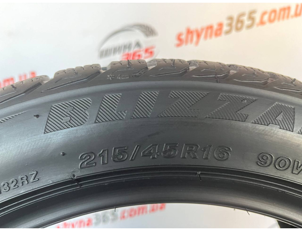215/45 R16 BRIDGESTONE BLIZZAK LM-32 6mm