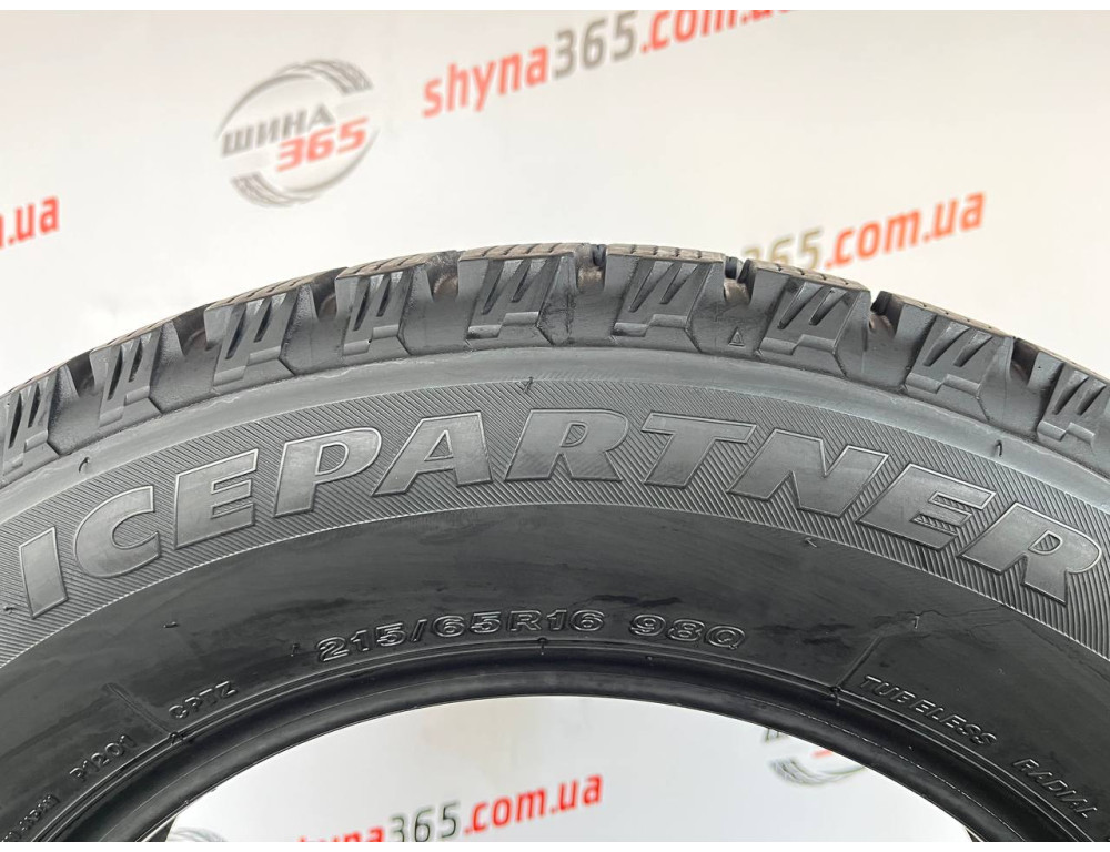 215/65 R16 BRIDGESTONE ICEPARTNER 8mm