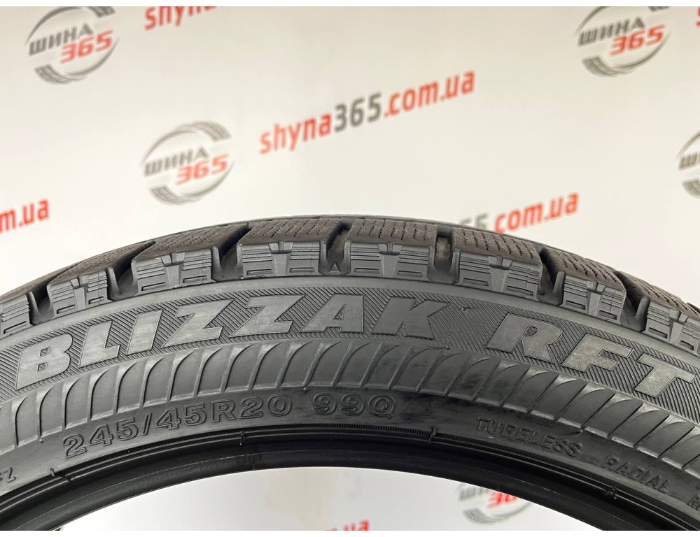 245/45 R20 BRIDGESTONE BLIZZAK RFT RUN FLAT 6mm