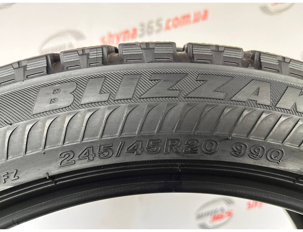 245/45 R20 BRIDGESTONE BLIZZAK RFT RUN FLAT 6mm
