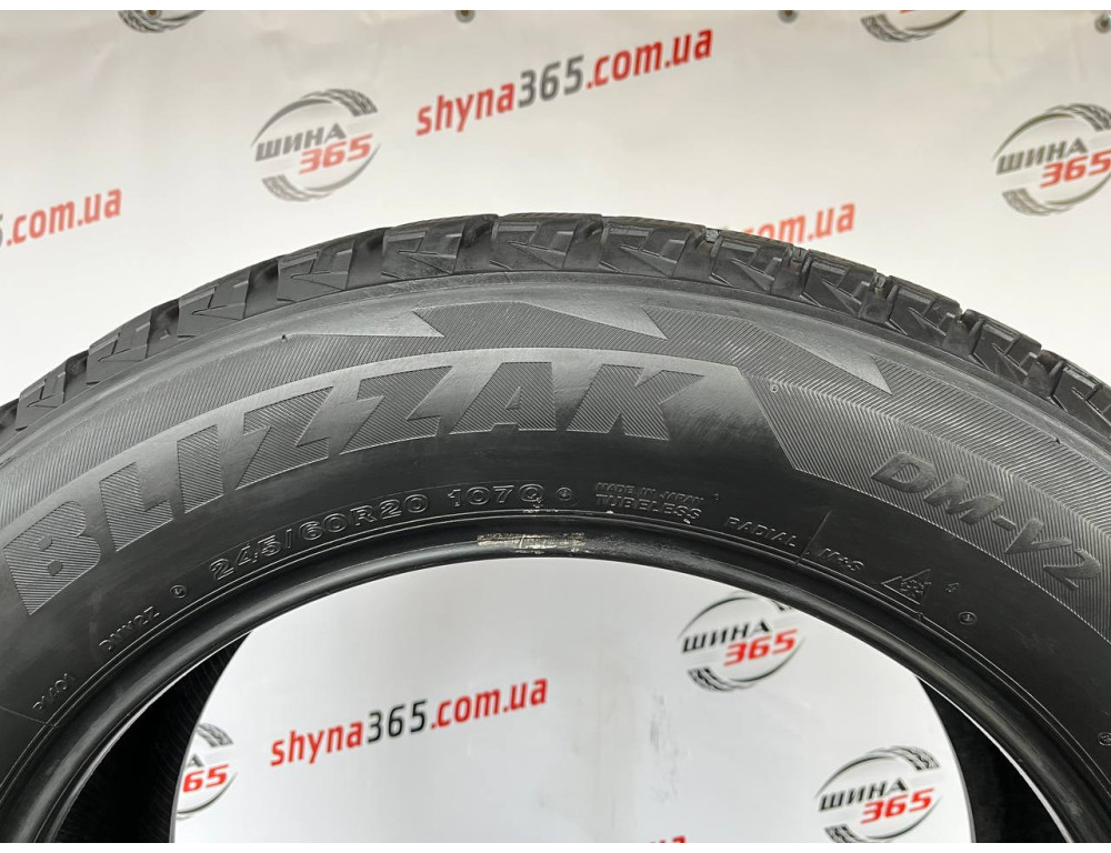 245/60 R20 BRIDGESTONE BLIZZAK DM-V2 8mm