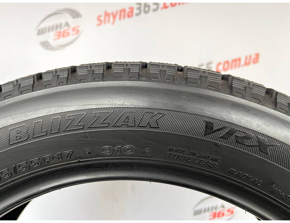 205/55 R17 BRIDGESTONE BLIZZAK VRX 7mm
