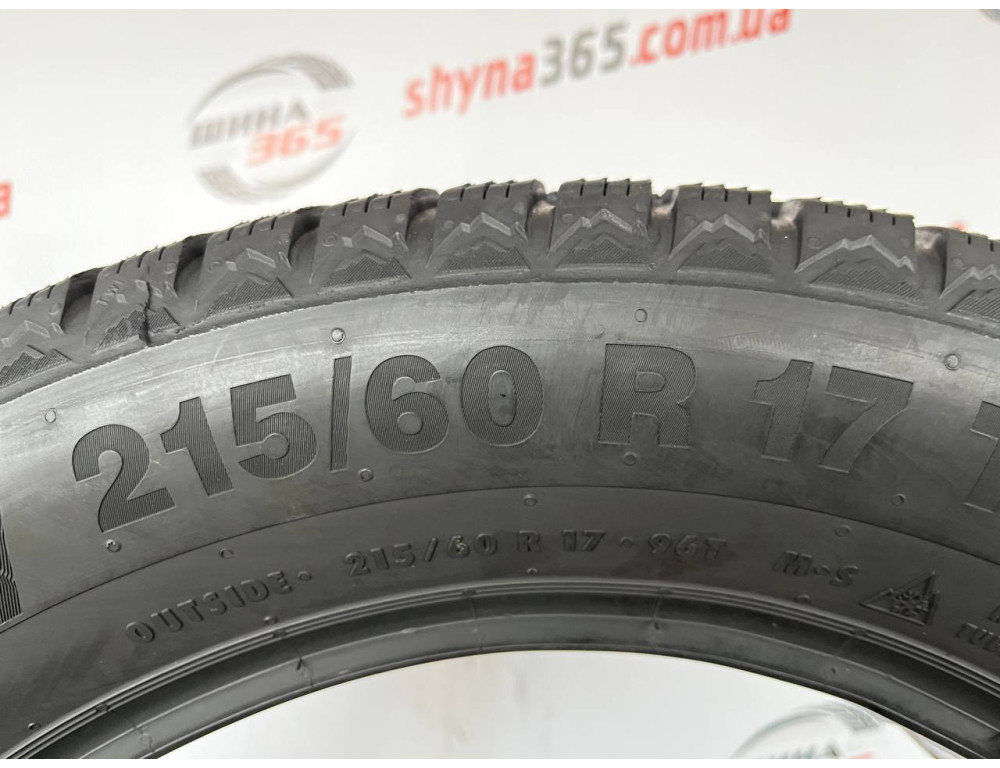 215/60 R17 CONTINENTAL CONTIVIKINGCONTACT 6 6mm